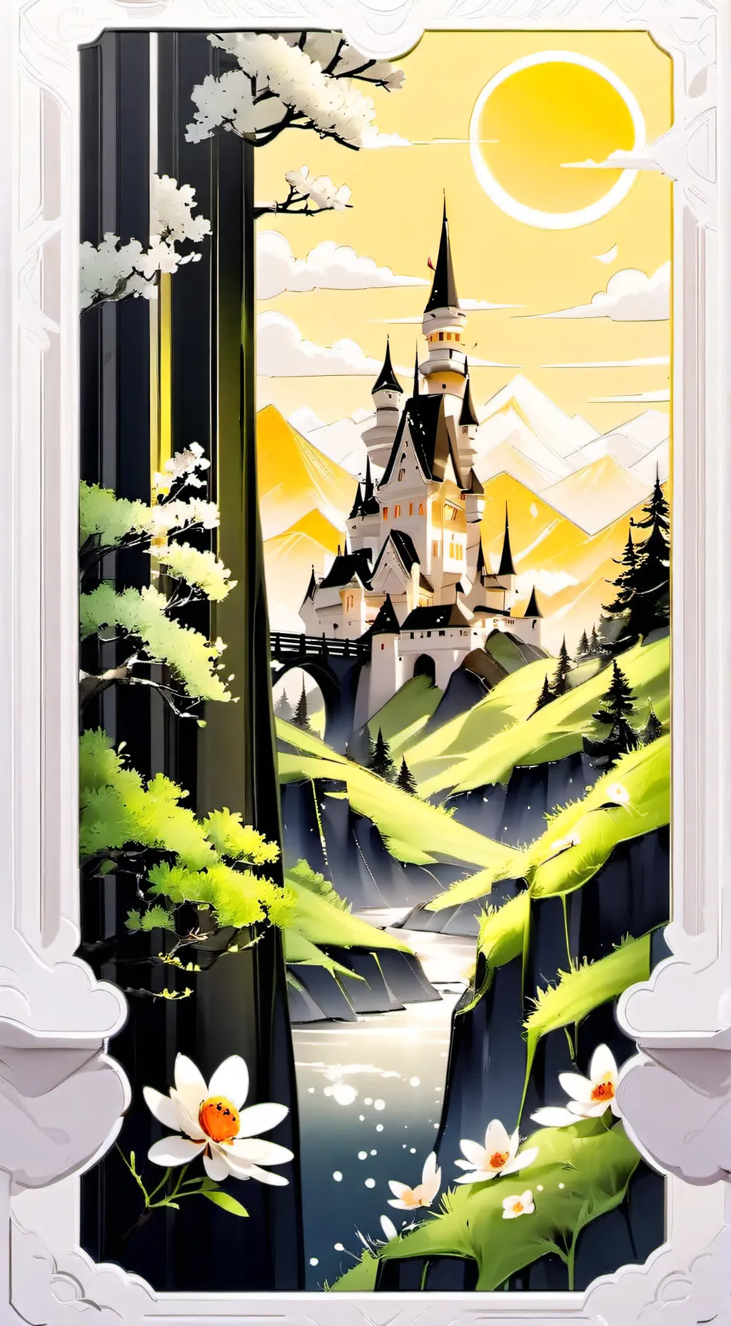 ai character: Piñia School background