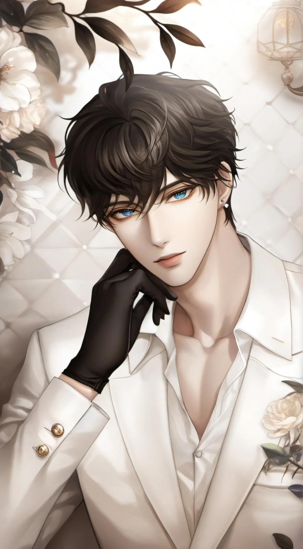 ai character: leon waston background