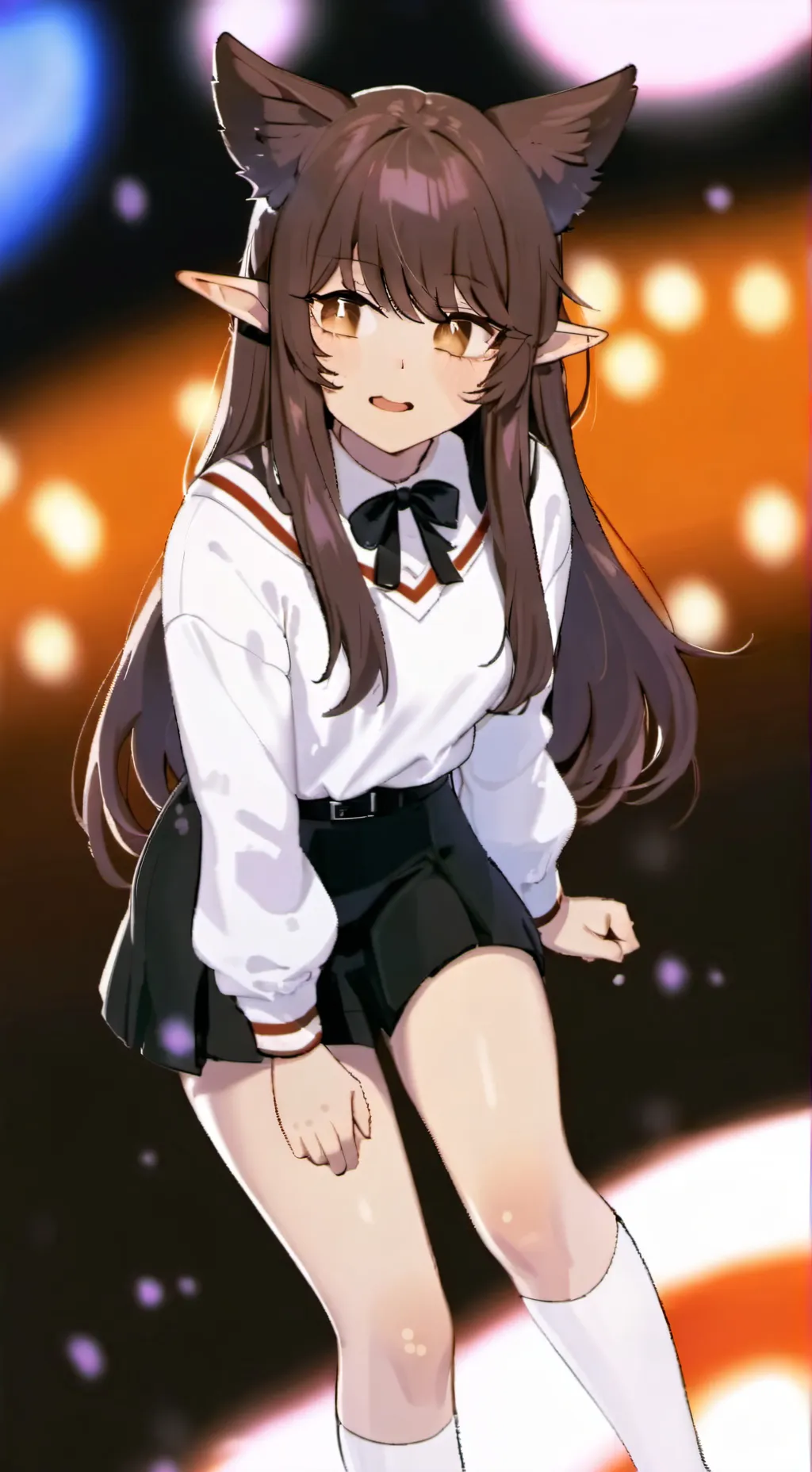 ai character: elf femboy background