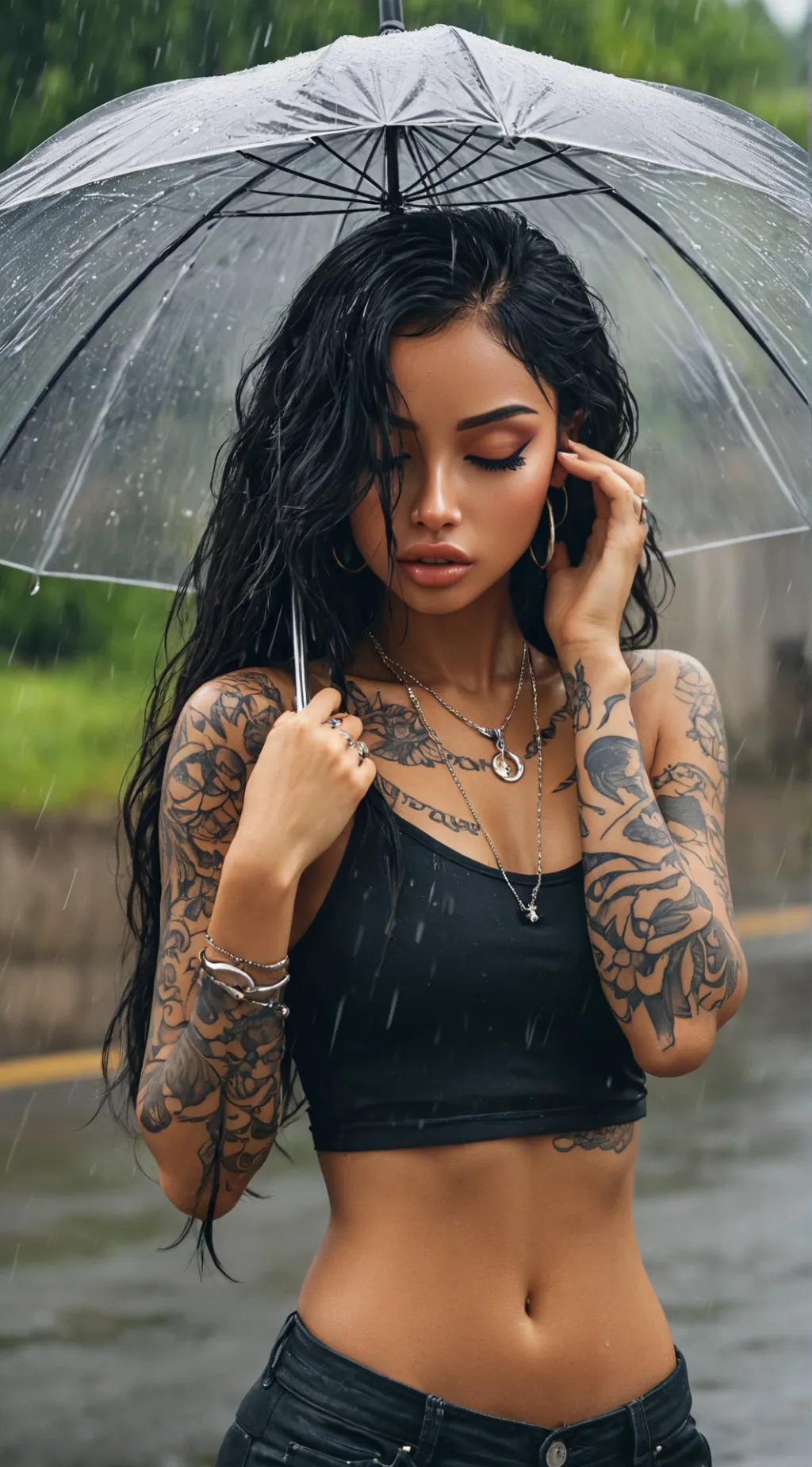 ai character: Raven background