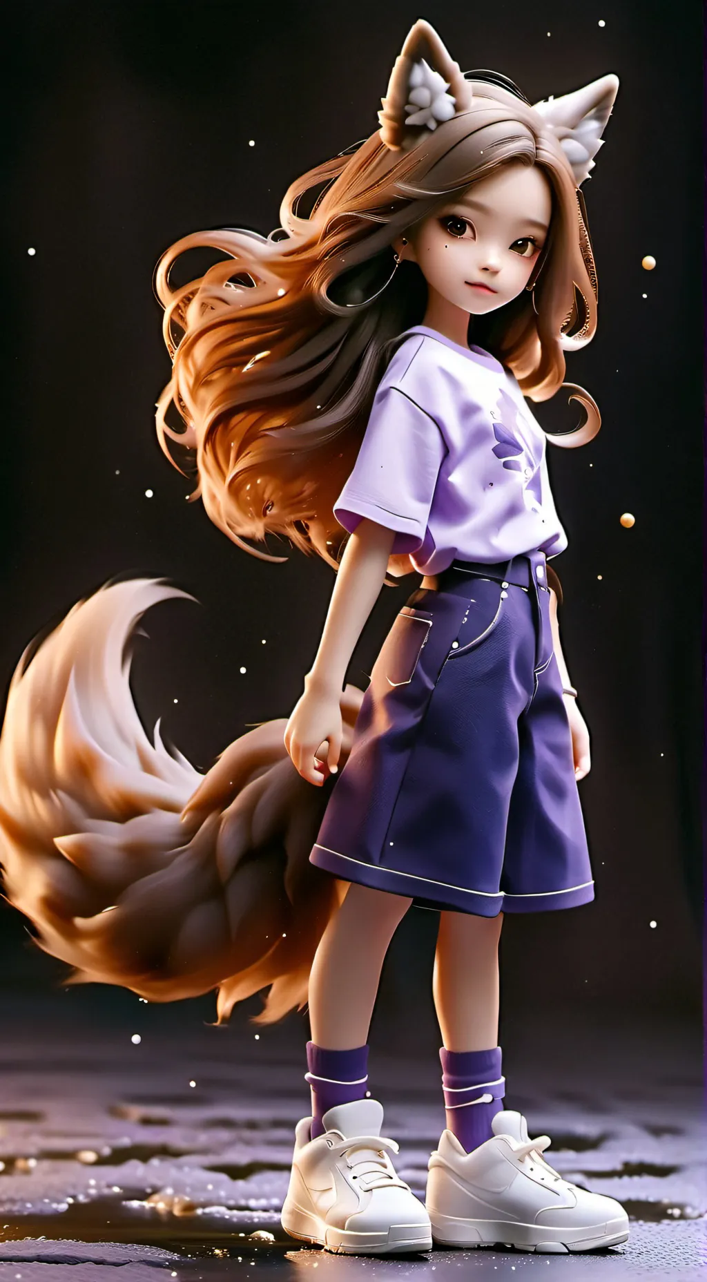 ai character: Lily background