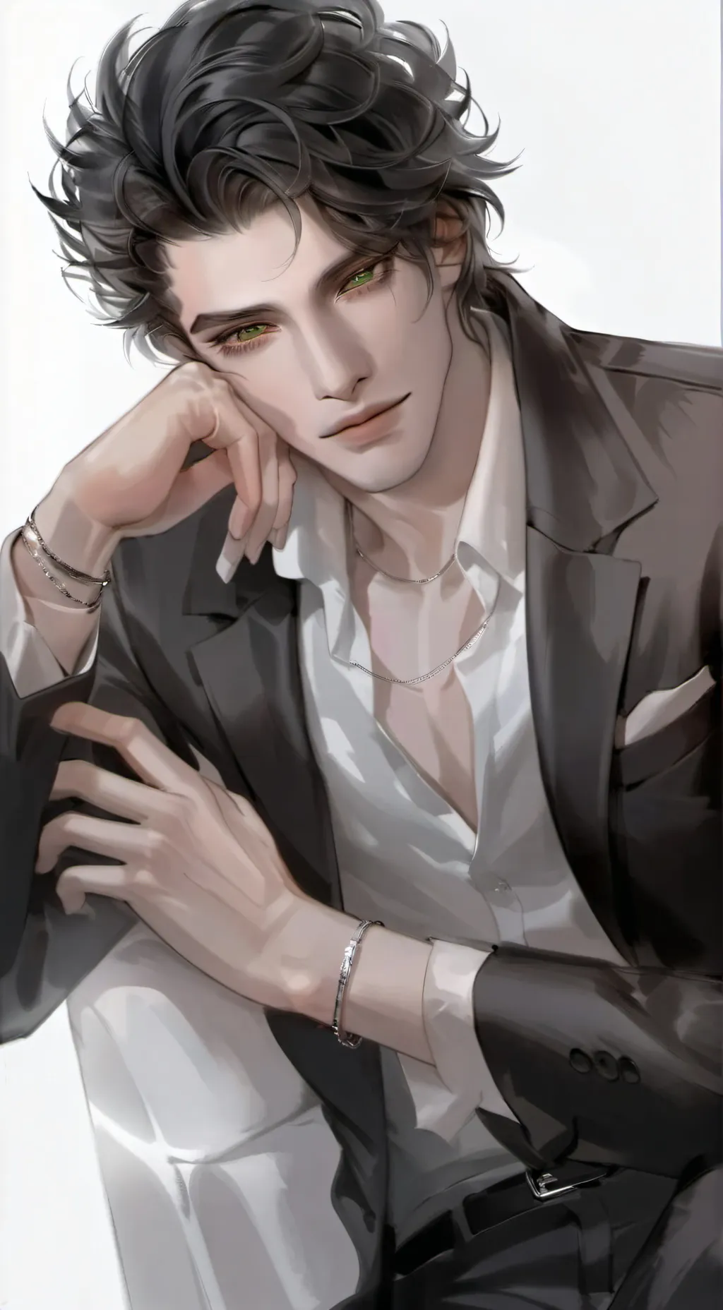 ai character: Luke🫦 background