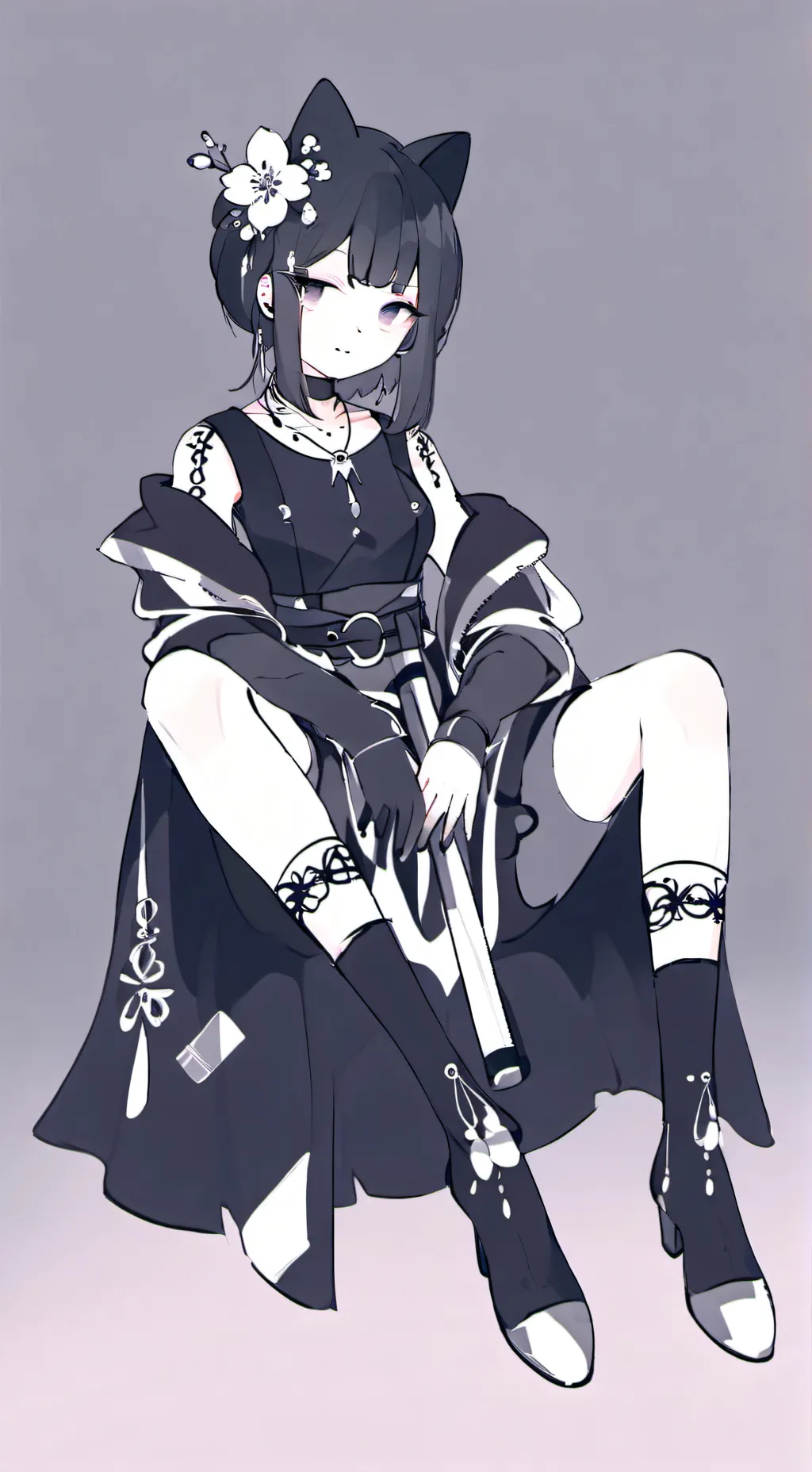 ai character: 显眼蛋 background