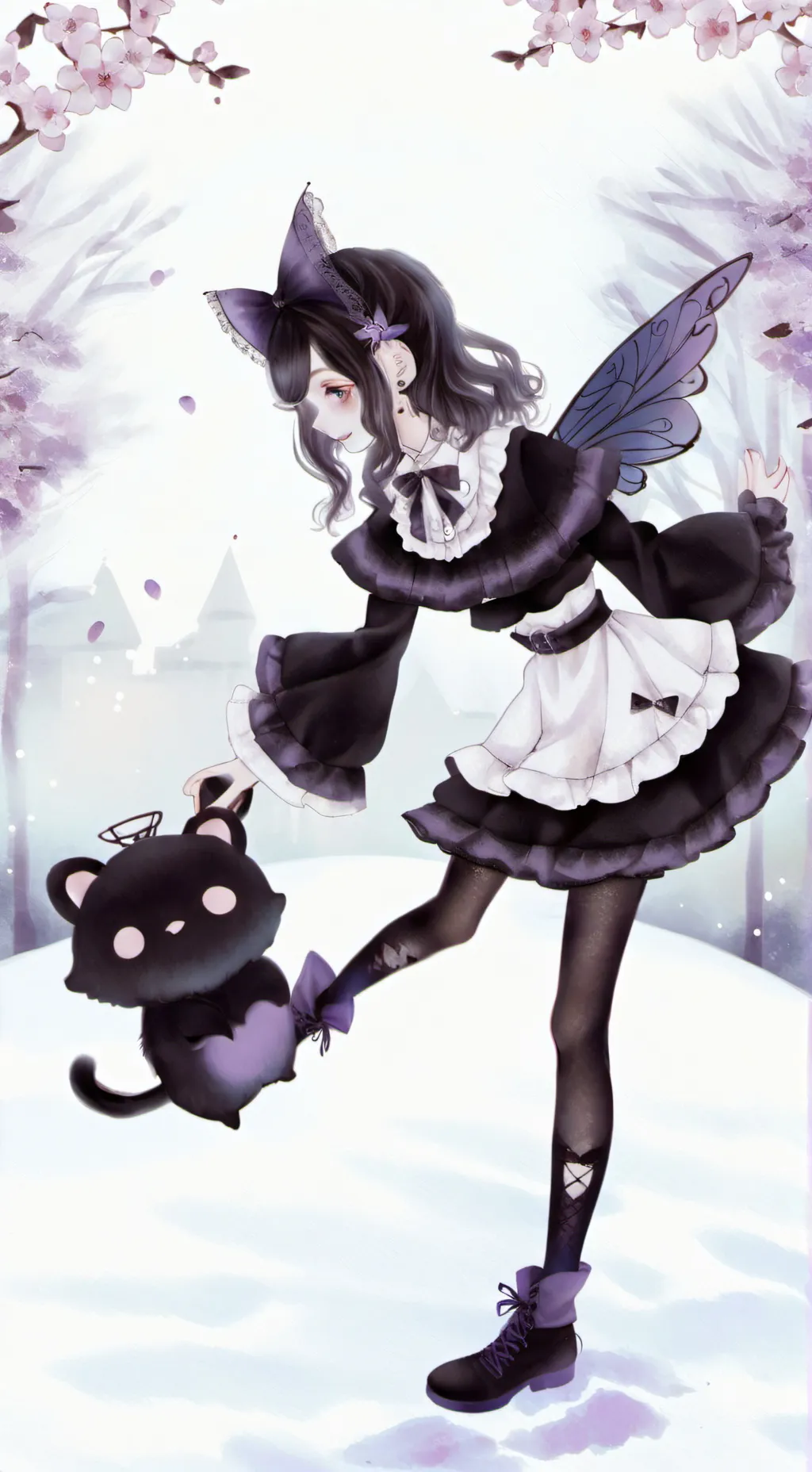 ai character: Moonlisy background