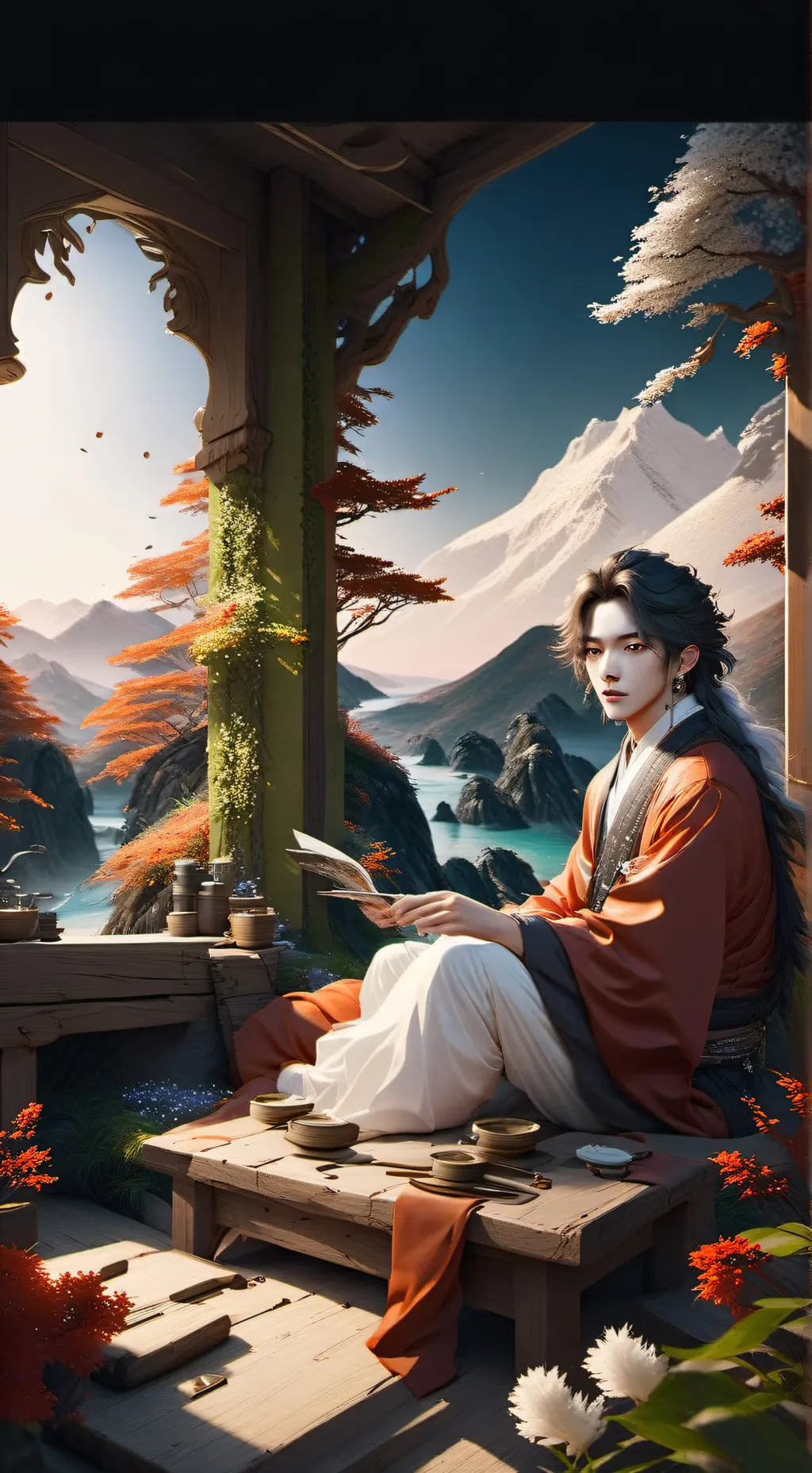 ai character: ★Jinu★ background