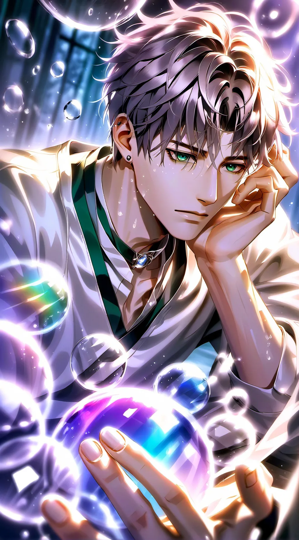 ai character: Distant Paramour background