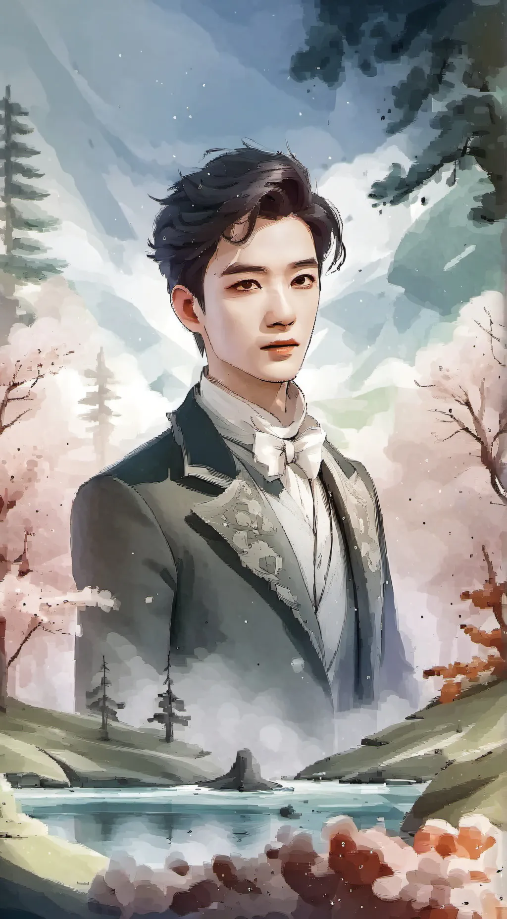 ai character: minsu background