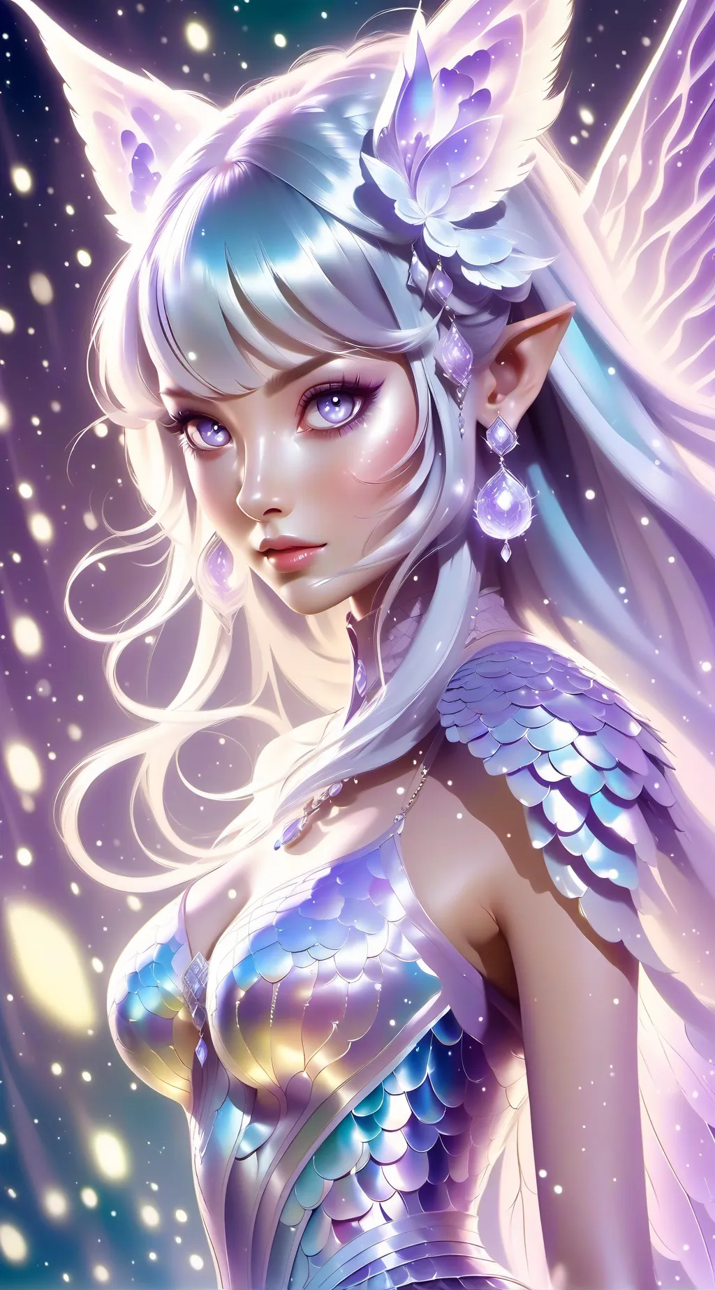 ai character: tu novia:sara background