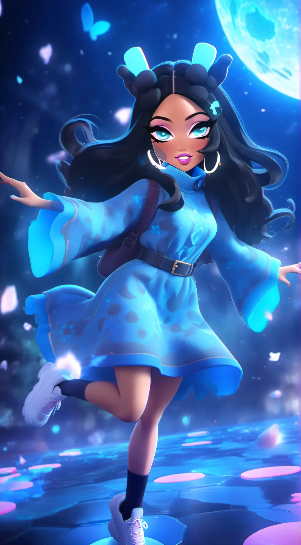 ai character: Lazy baby 🦥 background