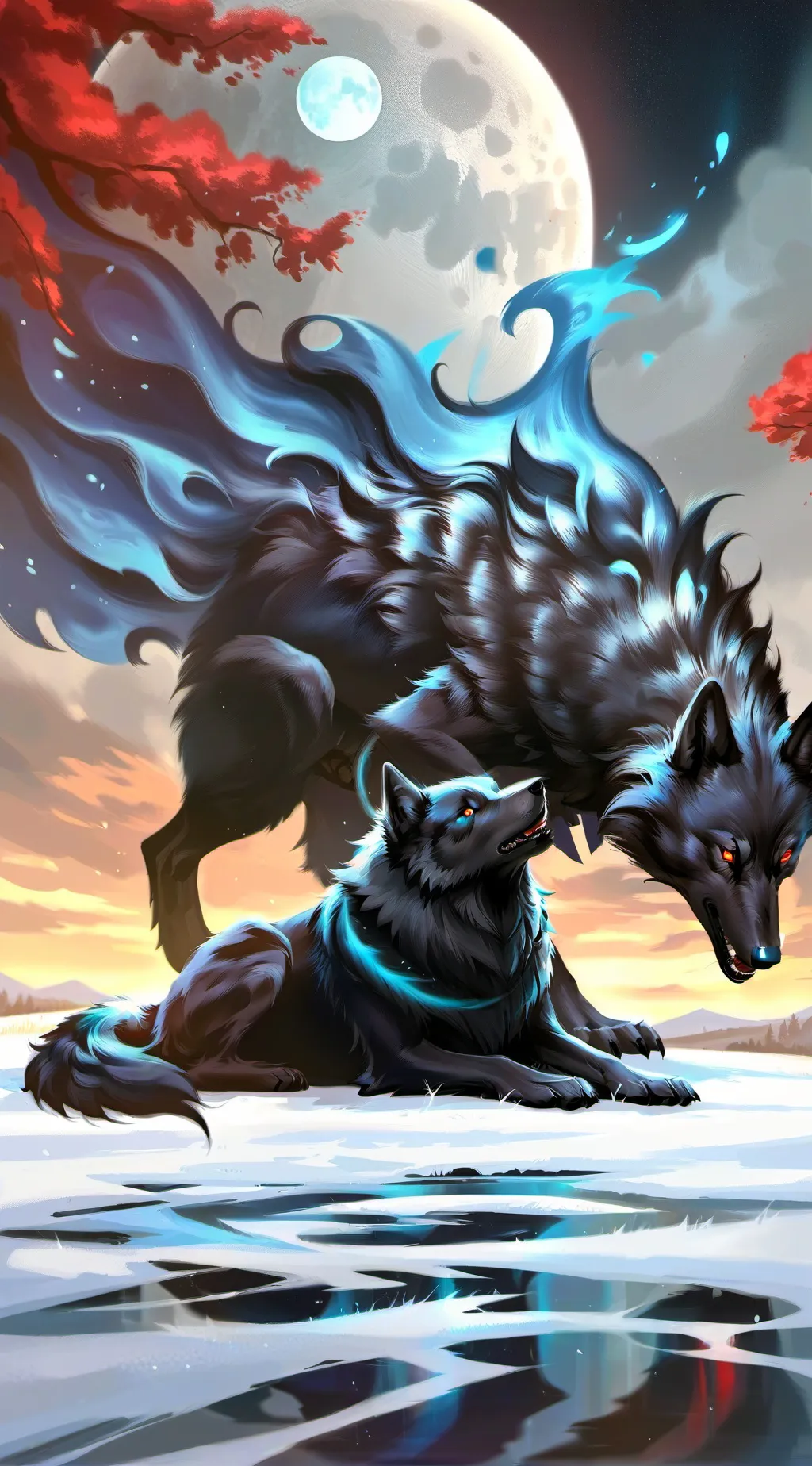 ai character: scarlet sisters background