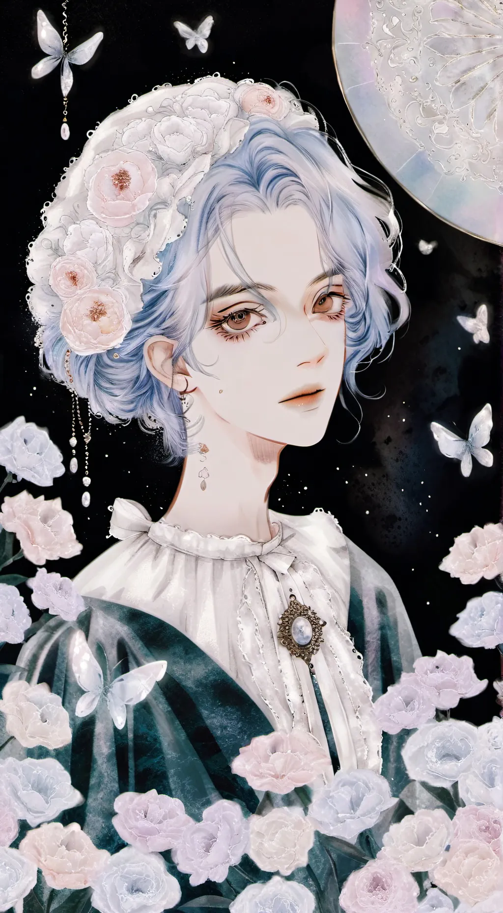 ai character: POWER DW!  background