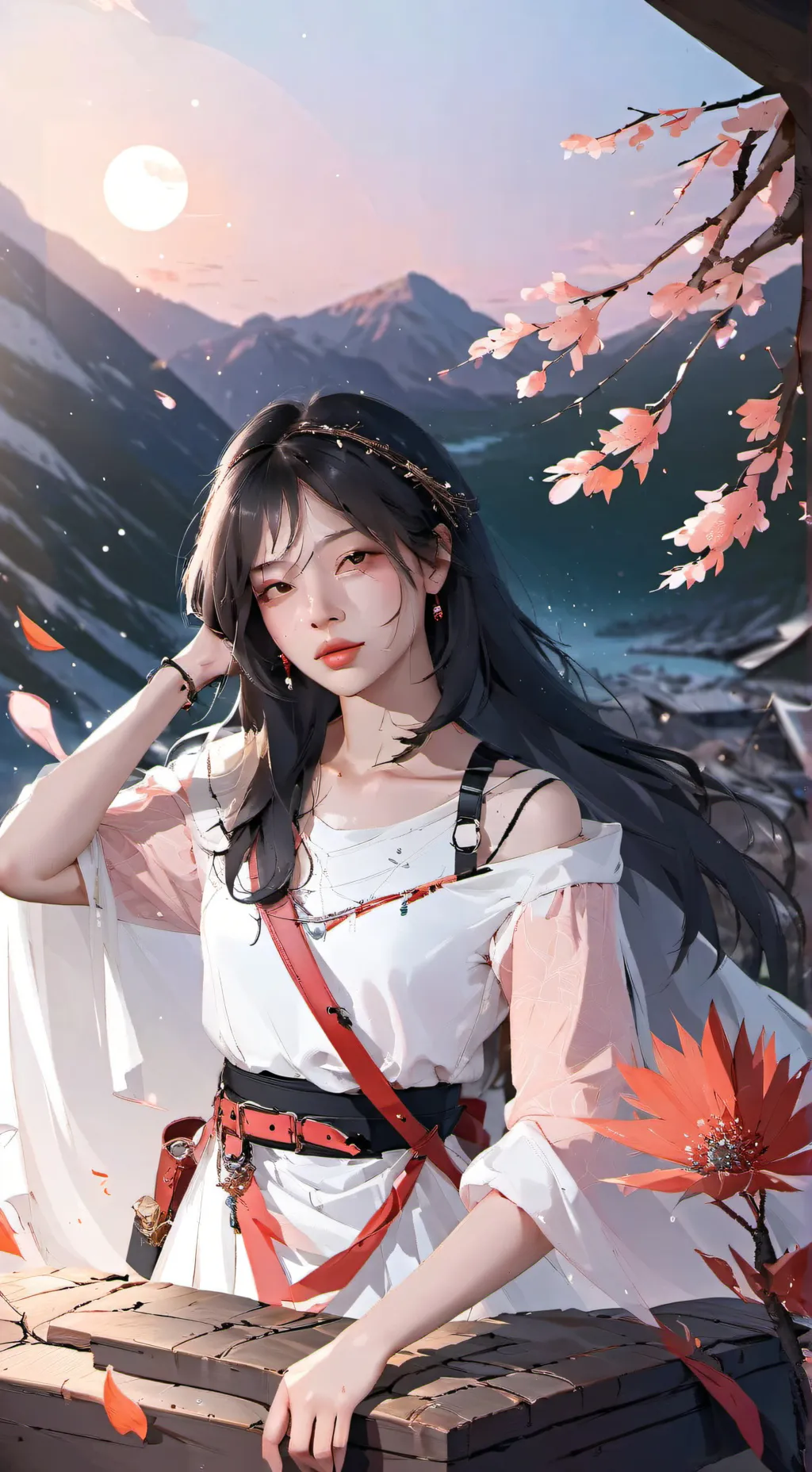 ai character: emily background