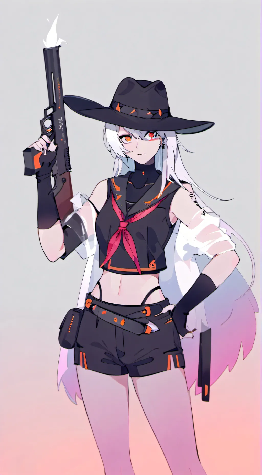 ai character: Sadie  background