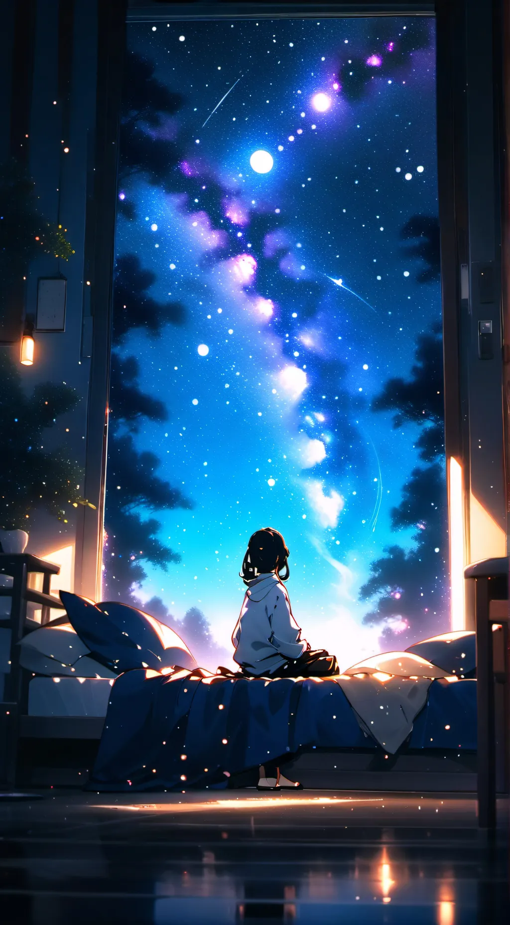 ai character: 99nochesenelbosq background