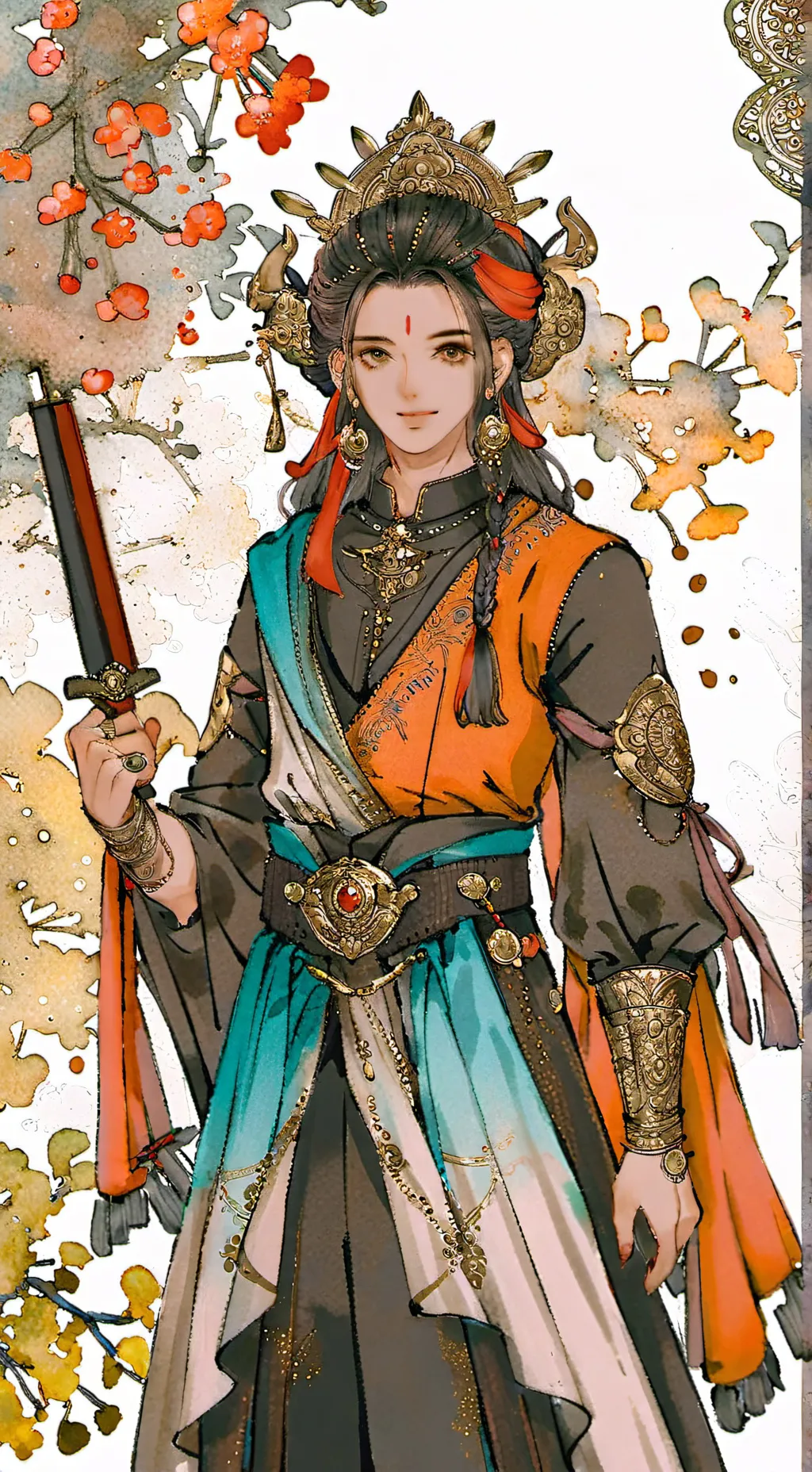 ai character: Kira background