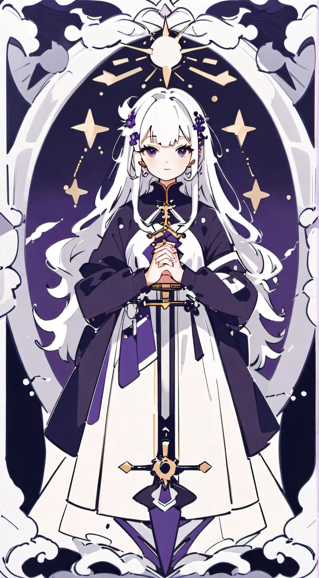 ai character: tu novia background