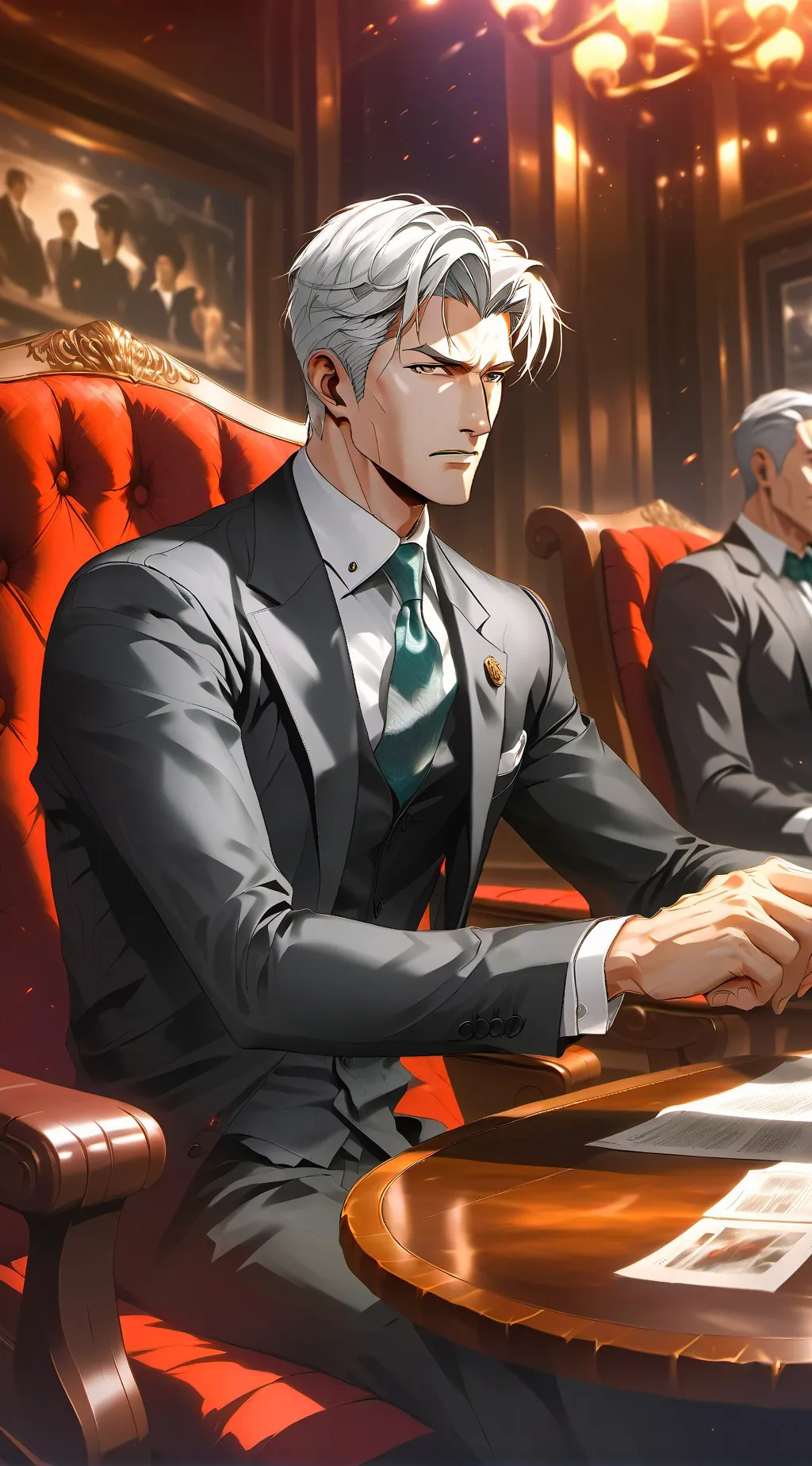 ai character: Tense Mafioso Rival background