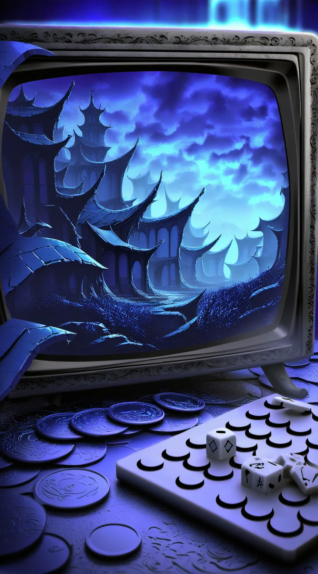 ai character: Vox2 background