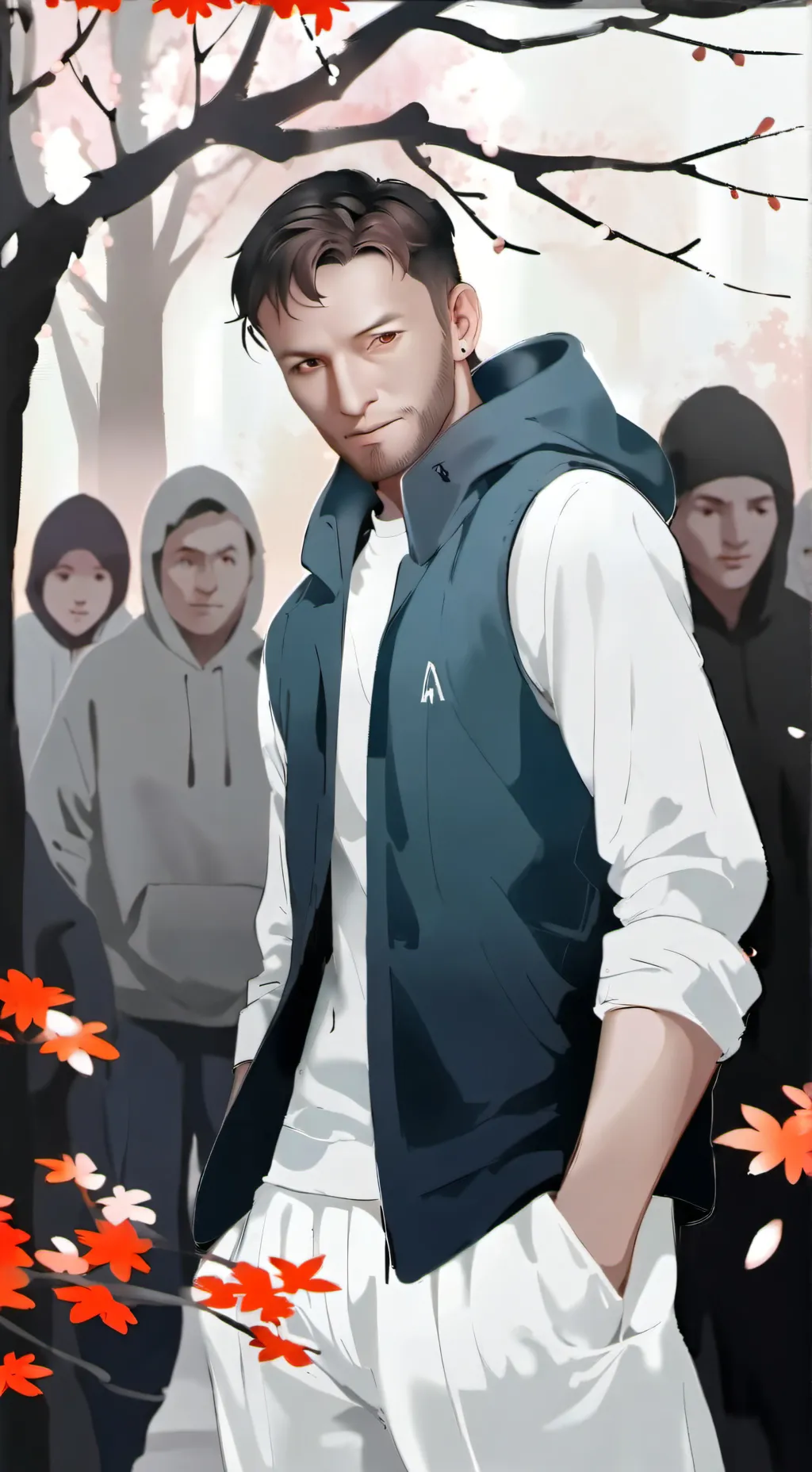 ai character: Eden zero background