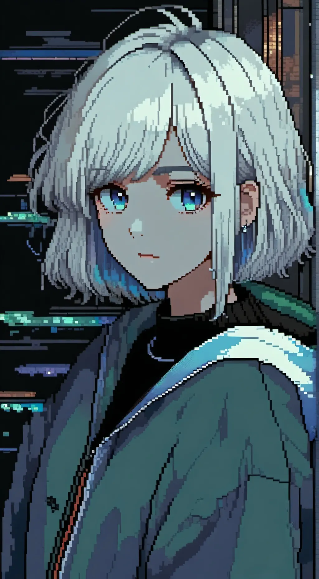 ai character: Girl gojo  background