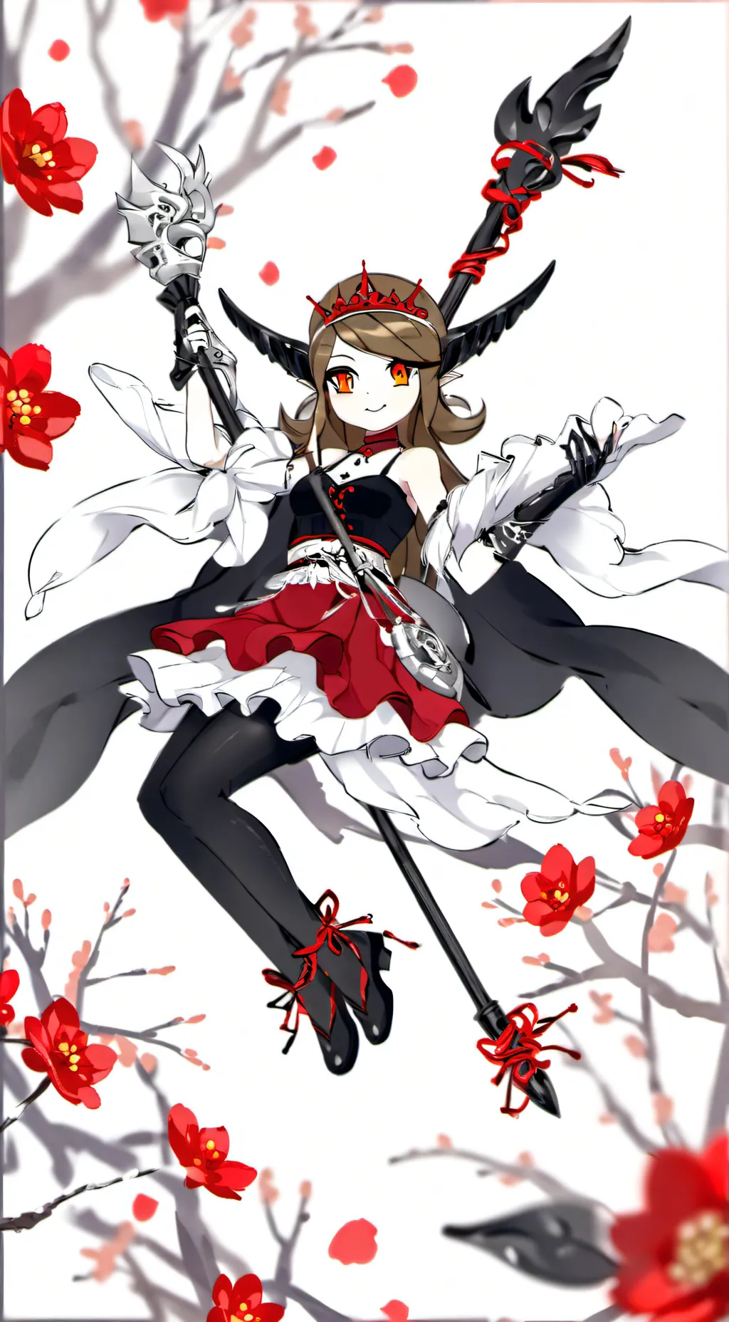 ai character: CRK X MD background