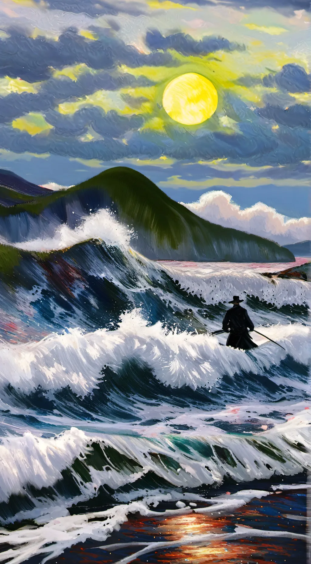 ai character: tsukasa kazuki  background