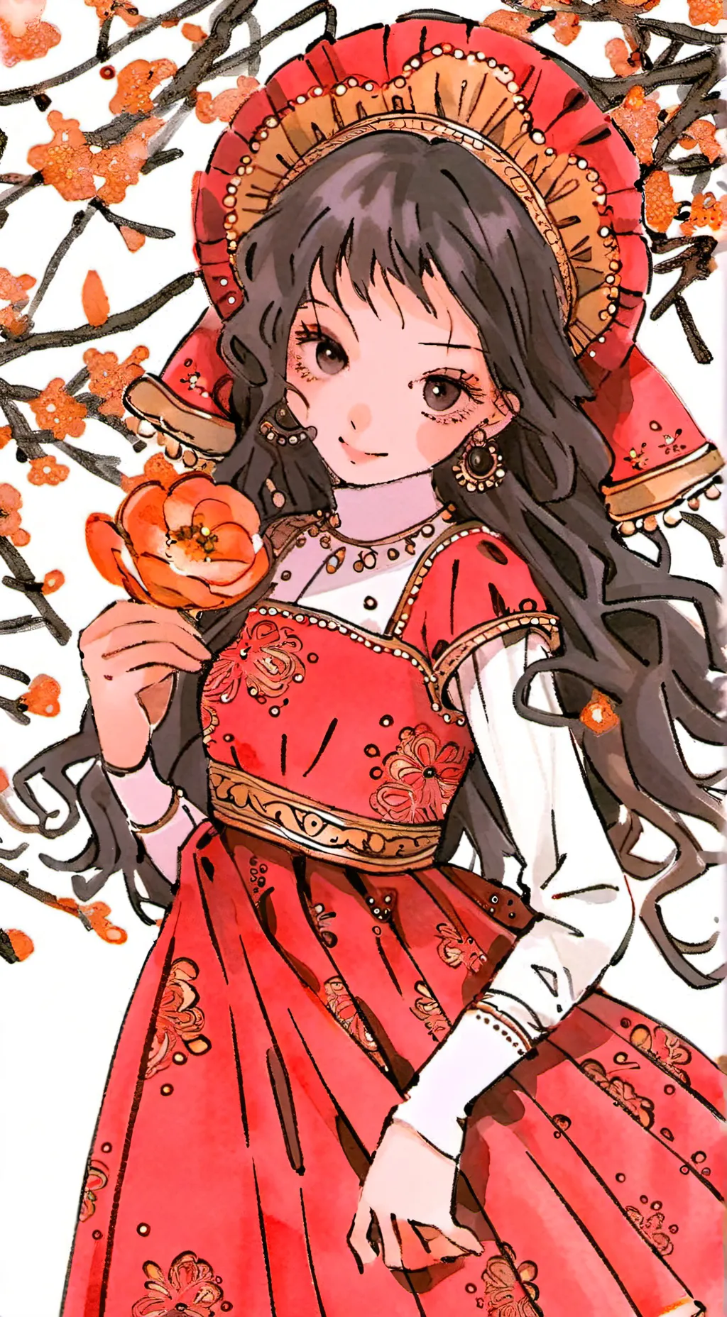 ai character: Mira background