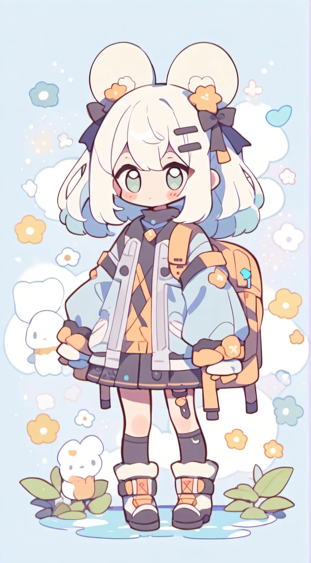 ai character: мия  background