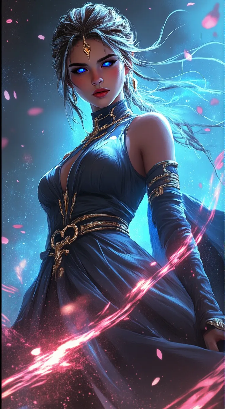 ai character: Scarlet  background