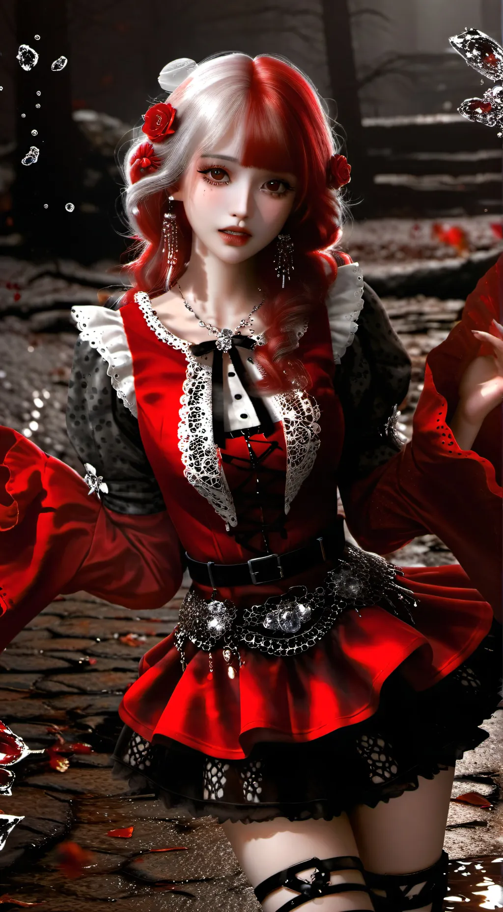 ai character: Scarlet Anderson  background