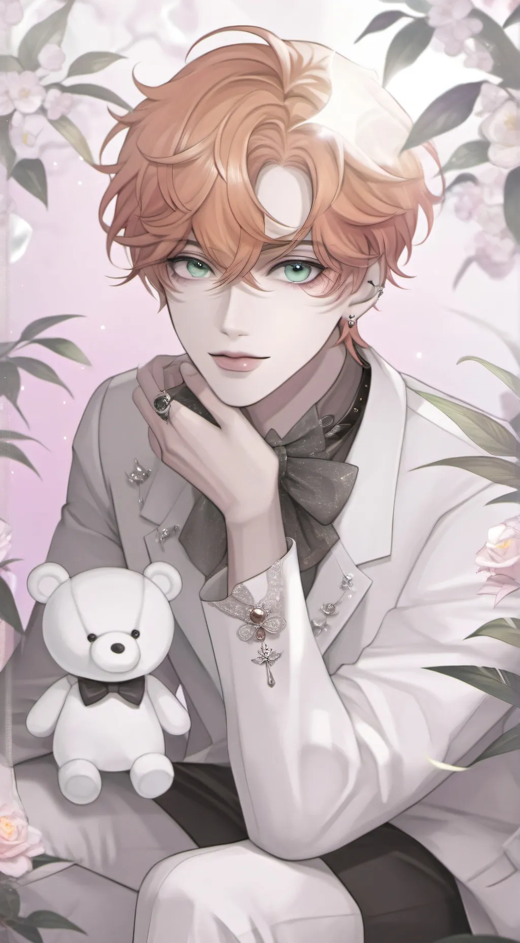 ai character: melcome background