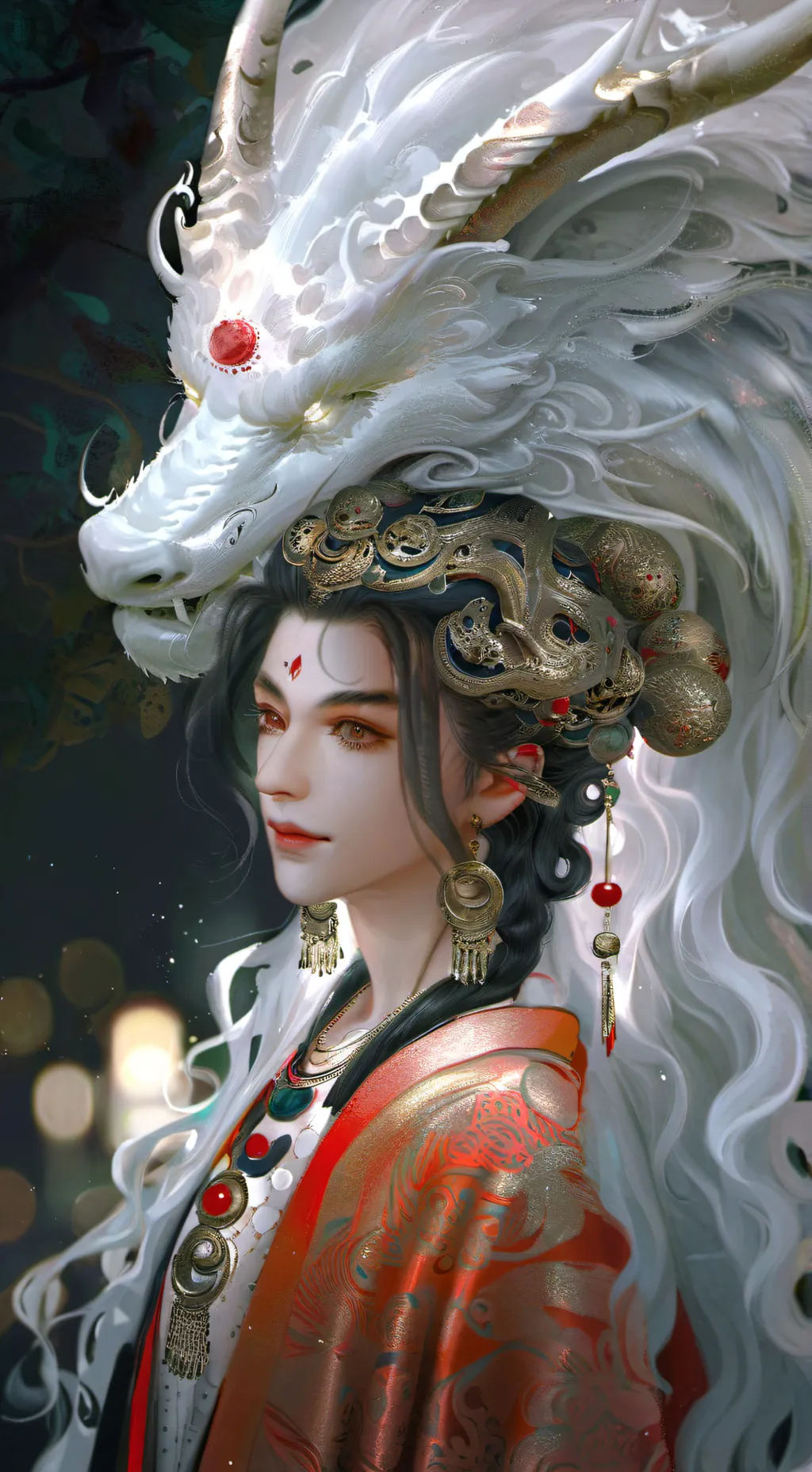 ai character: Ji-woo background