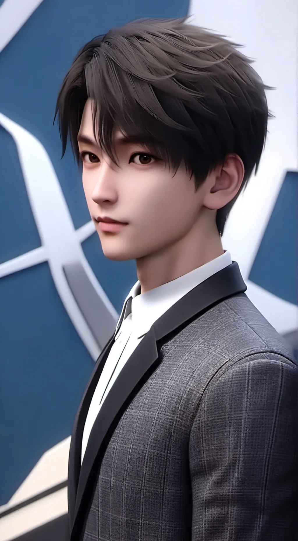 ai character: elvis background