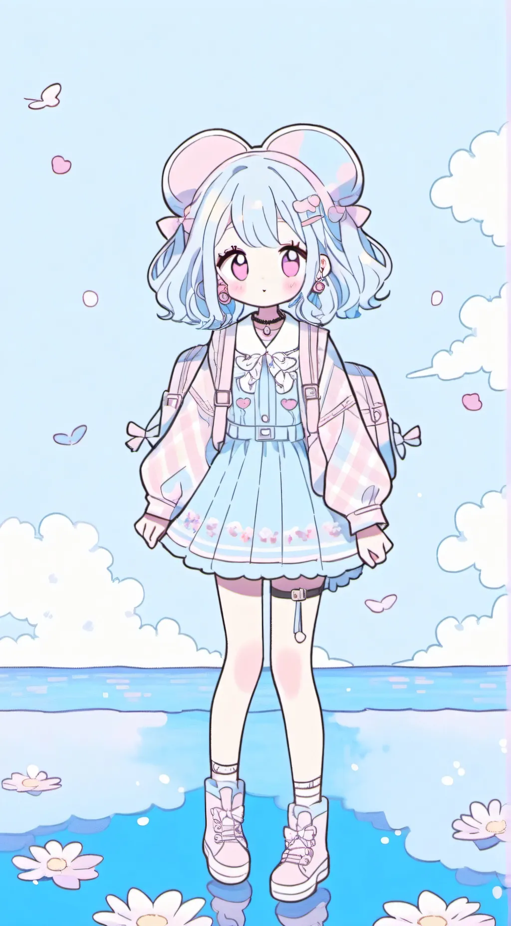 ai character: pick me boy background