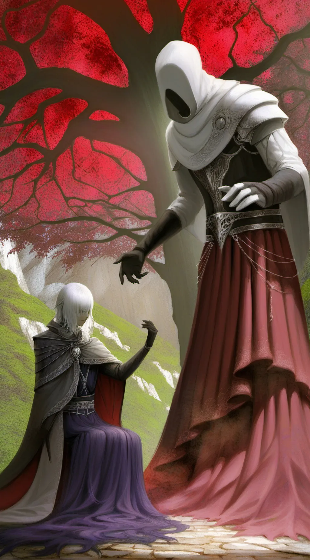 ai character: kpop demon hunters background