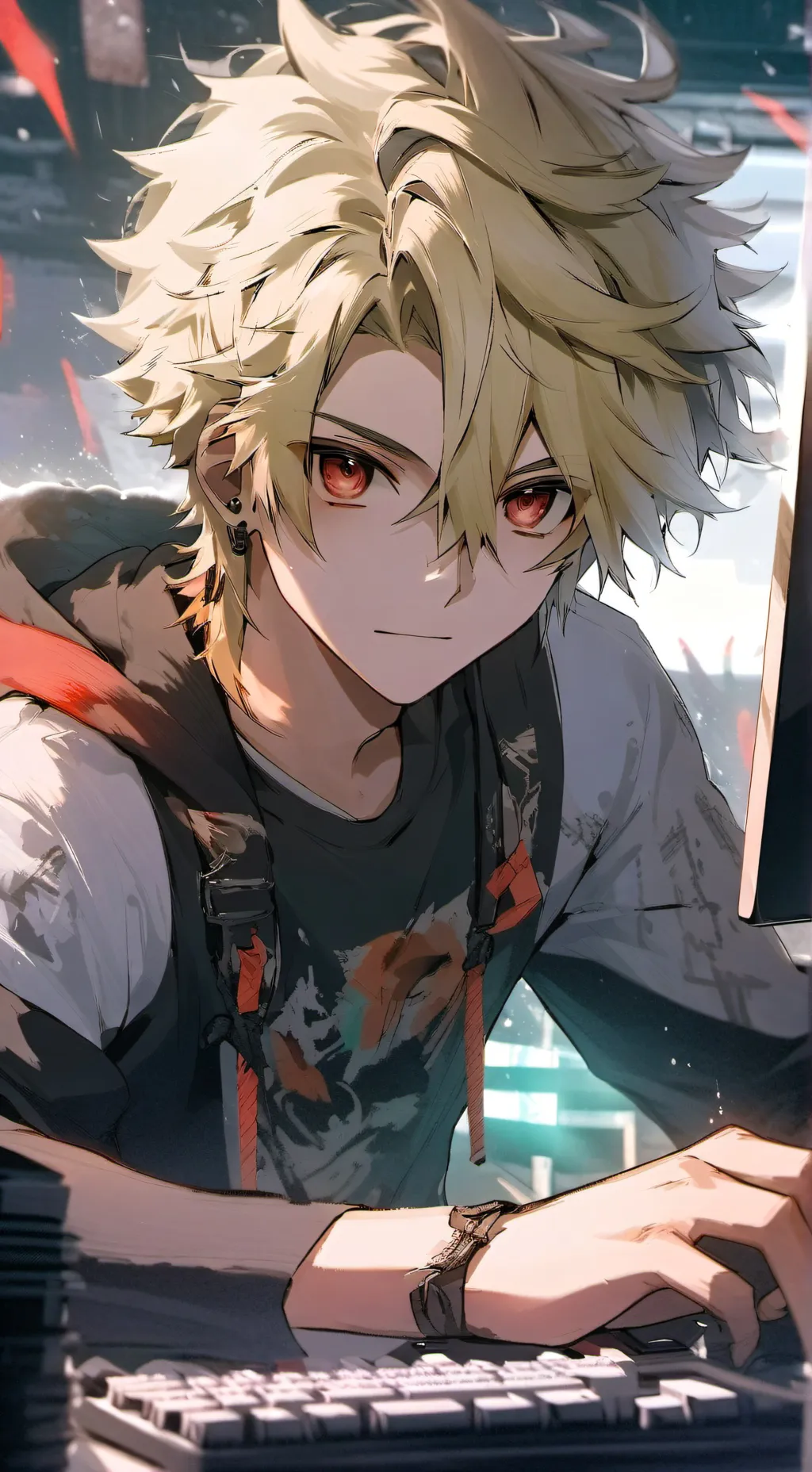 ai character: Luke background