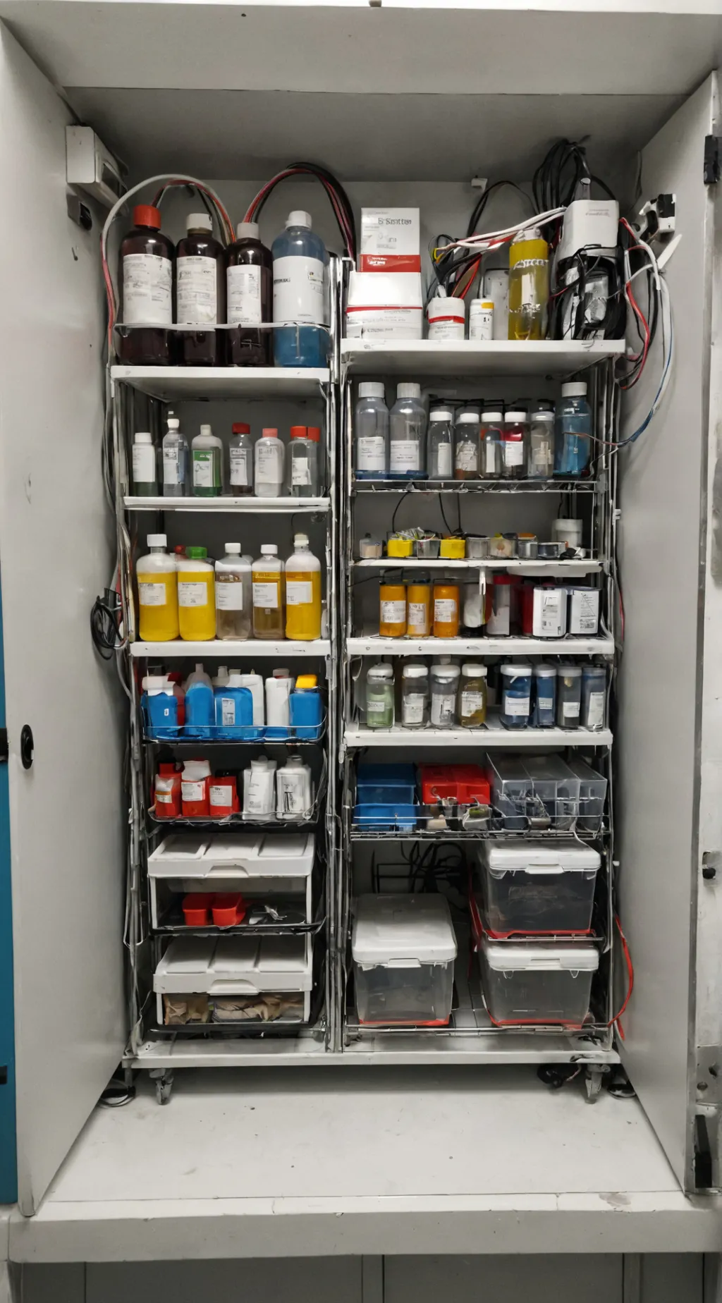 ai character: Chemical Reactions background