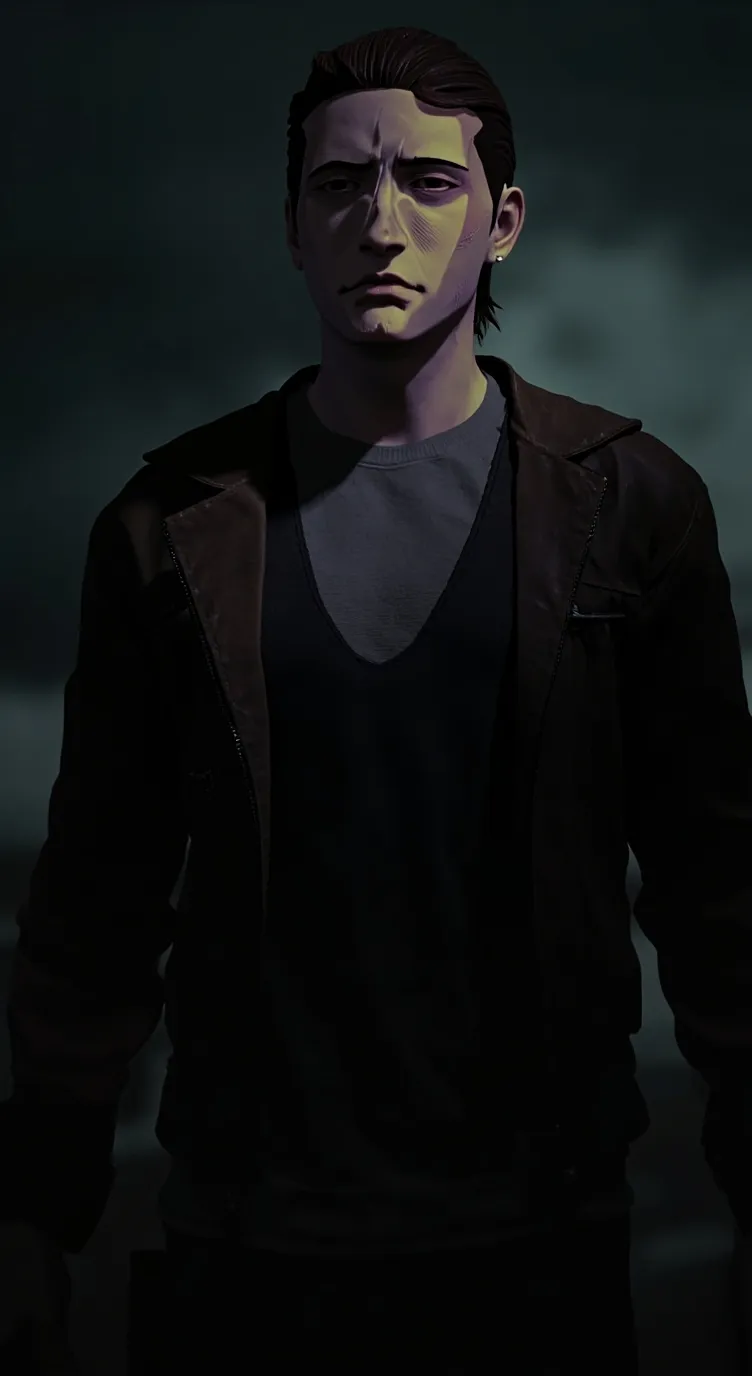 ai character: Harry Mason background