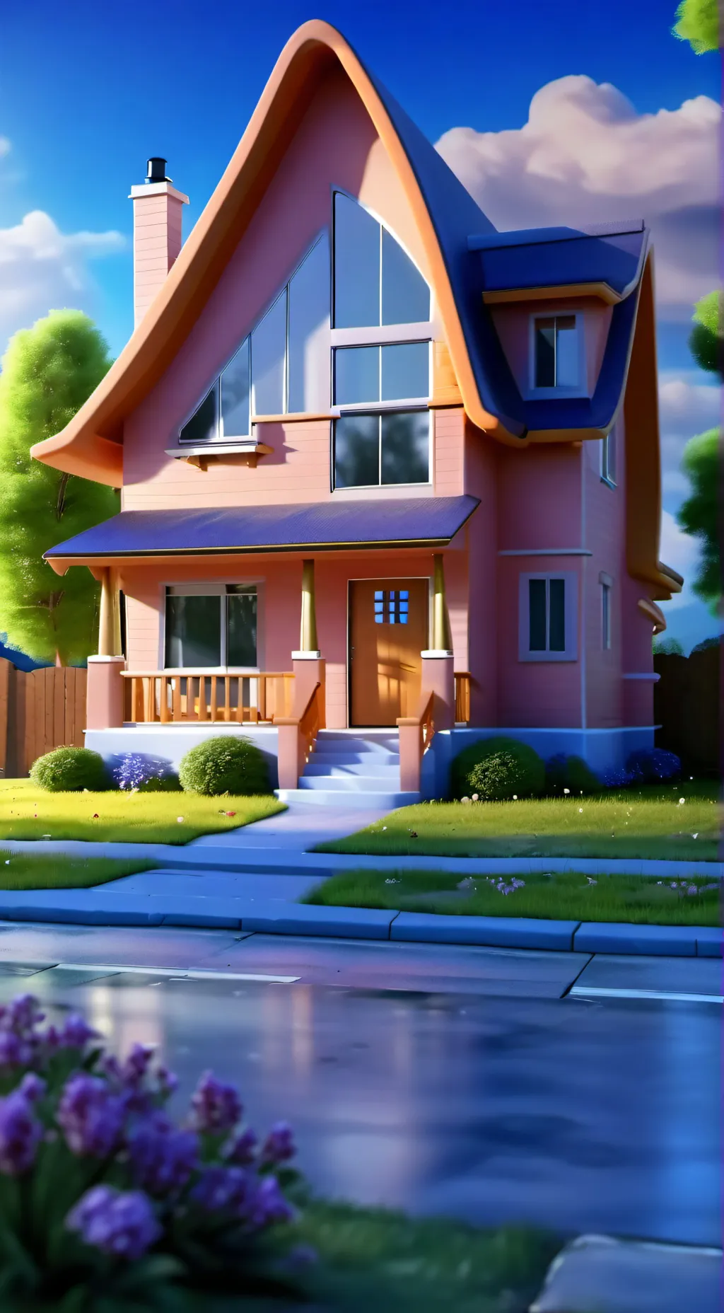 ai character: YouTube fam background