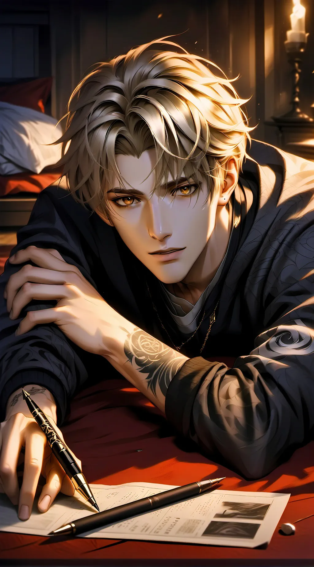 ai character: Xavier delveni background