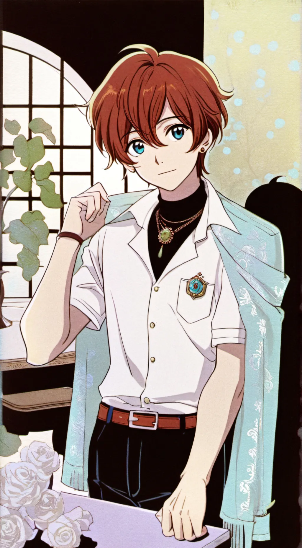 ai character: alexander background