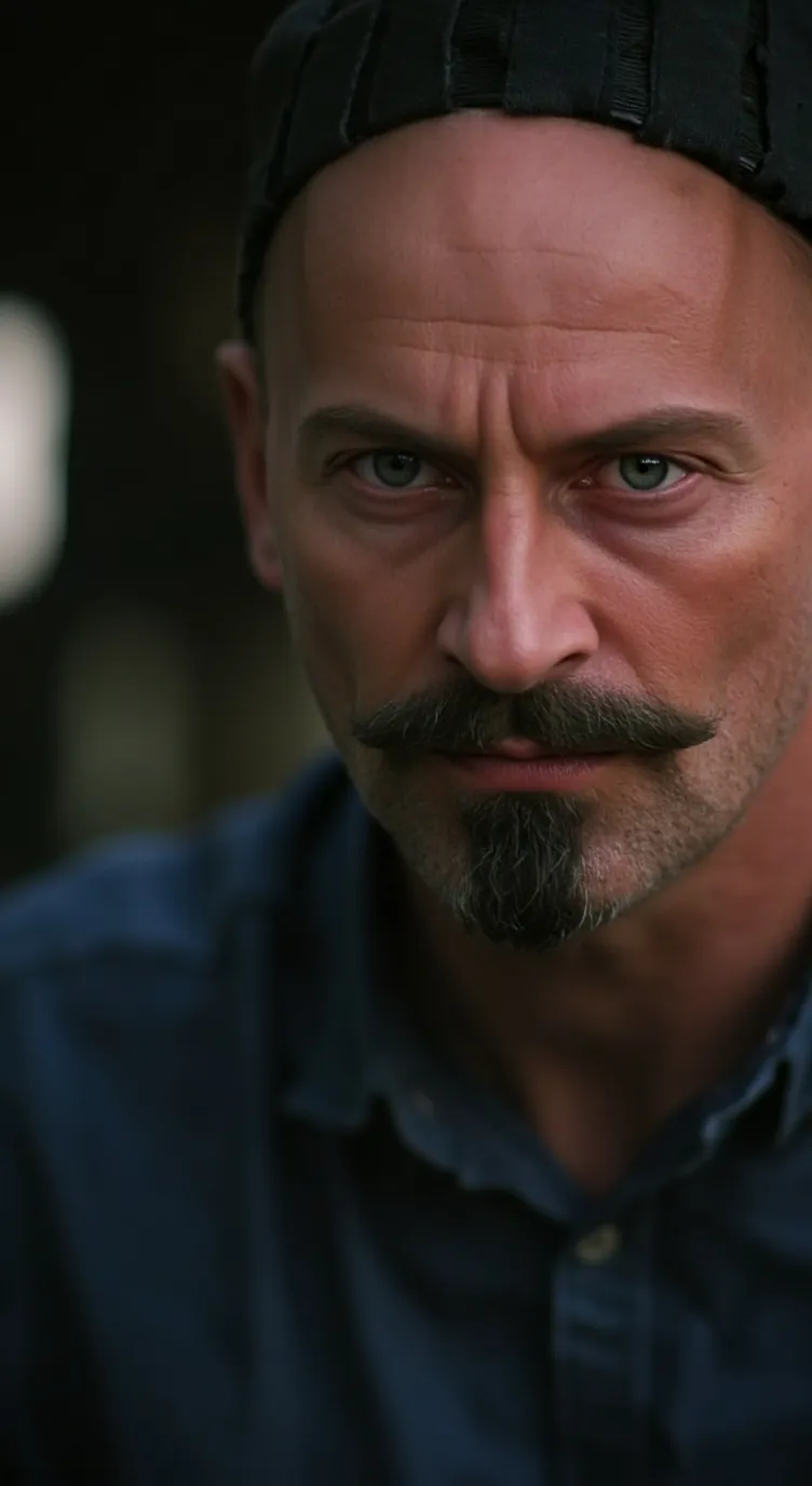 ai character: Richard o brian  background