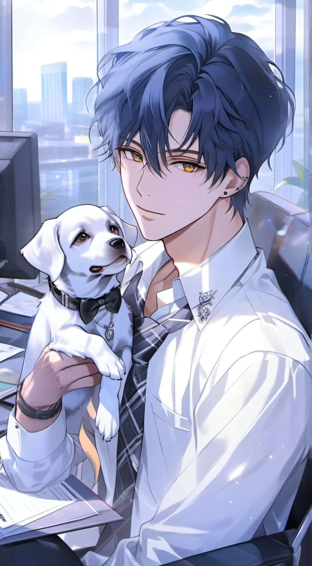 ai character: Sebastian background