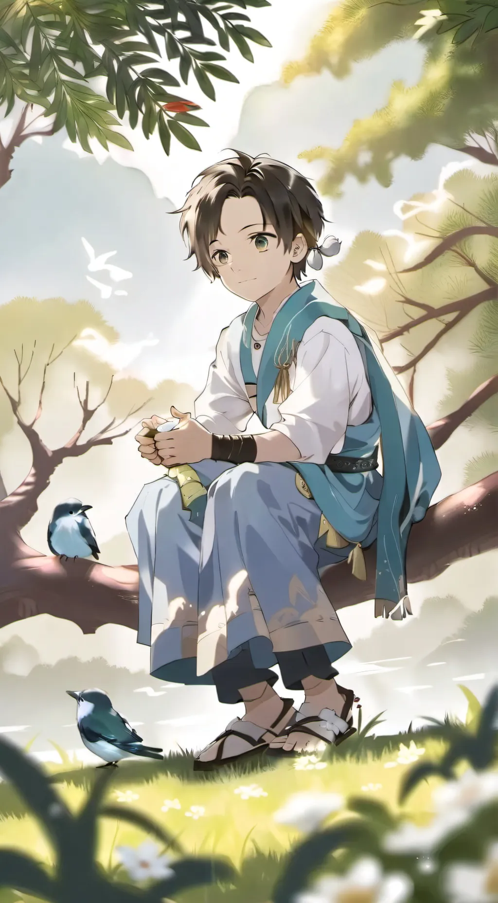 ai character: marte background