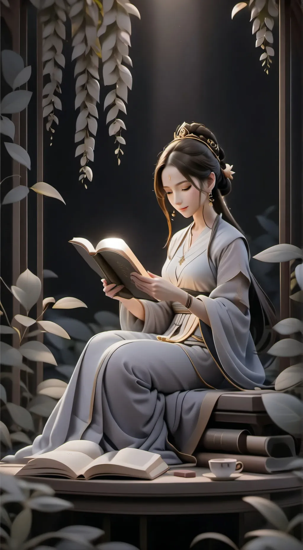 ai character: Seraphina background