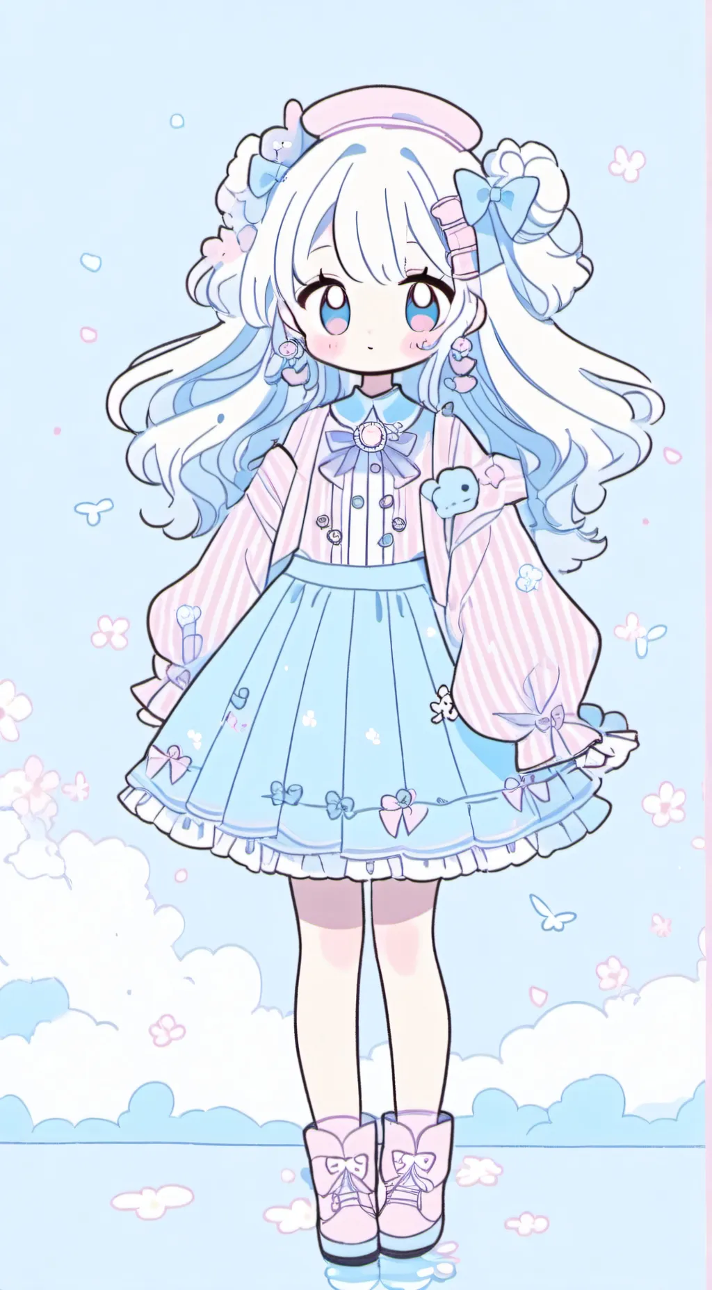 ai character: sproutxcosmoxloey background