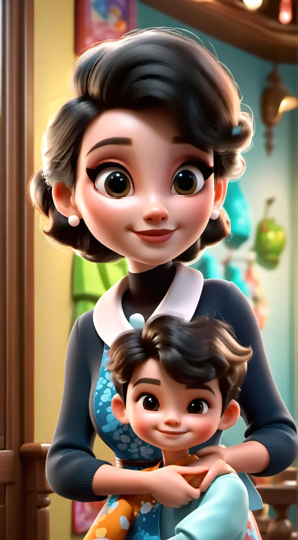 ai character: Nanny  background