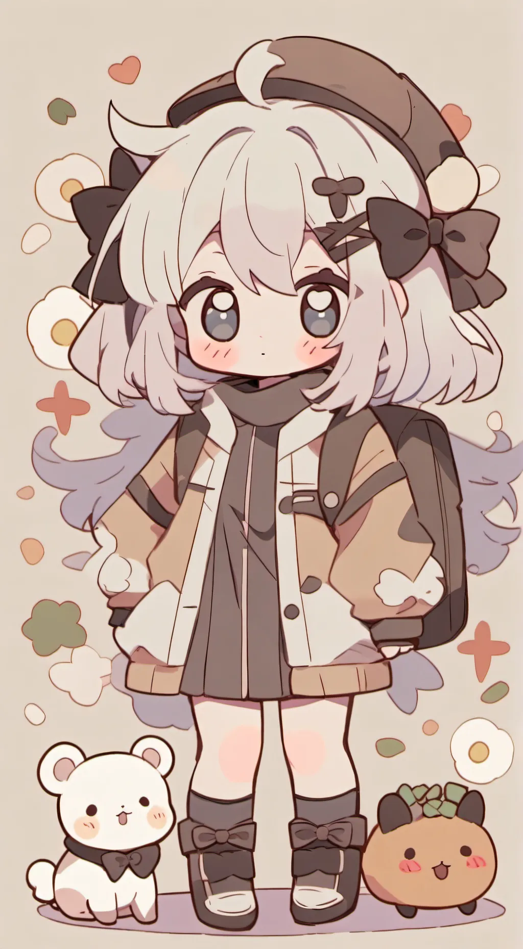 ai character: Poor kid  background