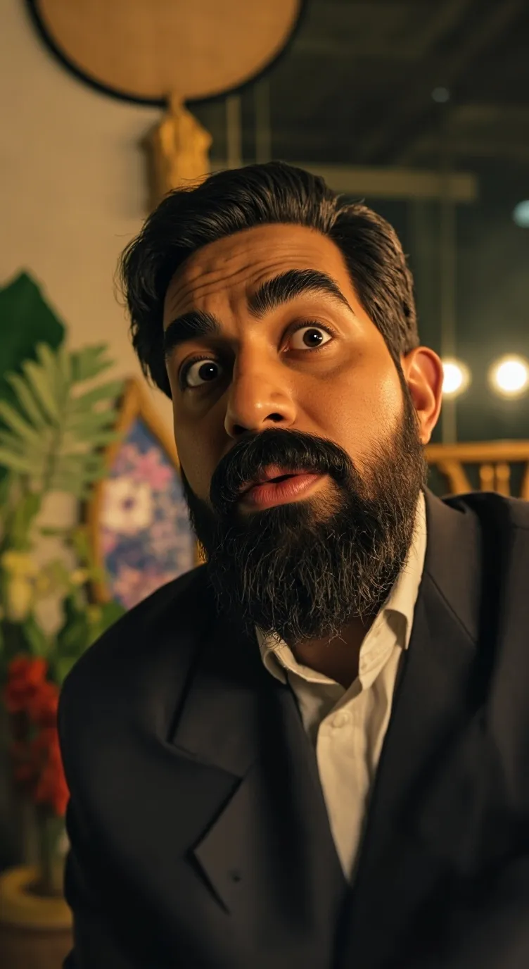 ai character: Amir  background