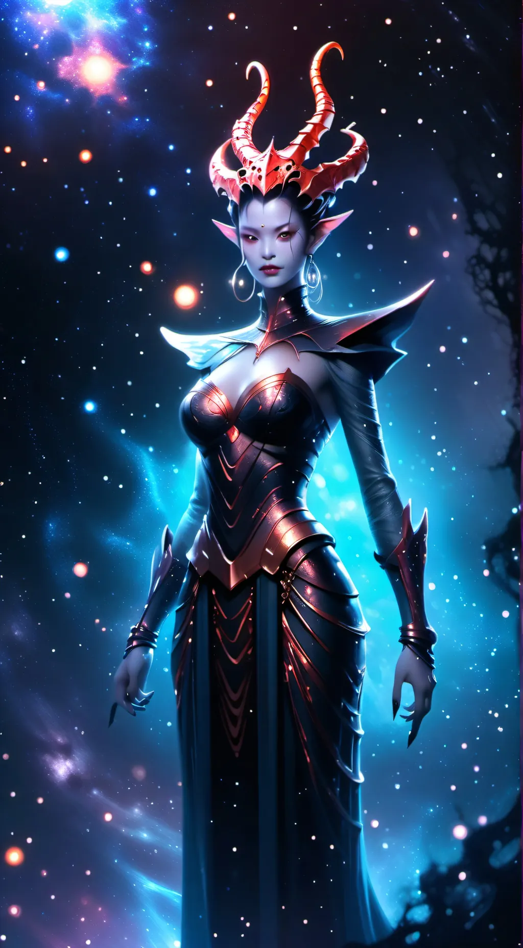 ai character: Demon Queen Zeela background